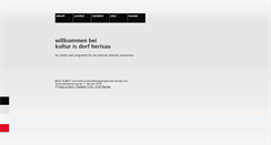 Desktop Screenshot of kulturisdorf.ch